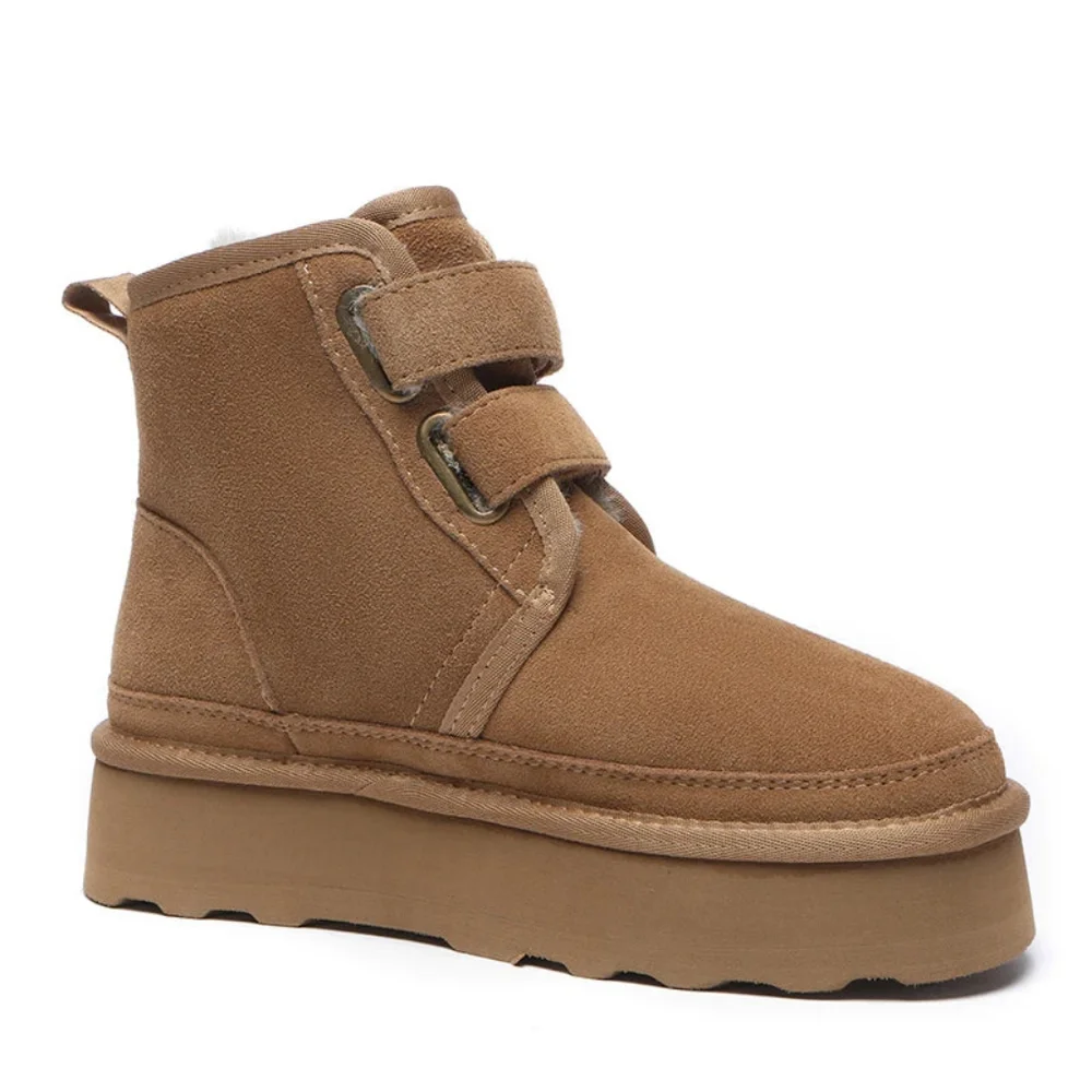 UGG- Dylan Platform Boots - Chestnut